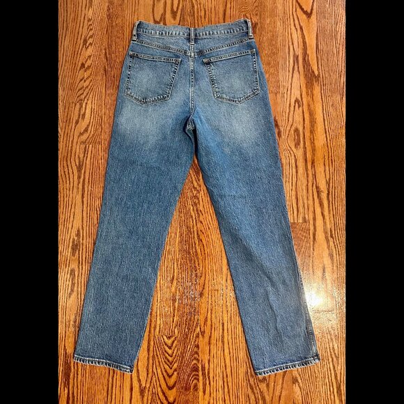 J.Crew Women's High-Rise Classic Vintage Jean 26 Ether Blue Wash - Picture 4 of 5